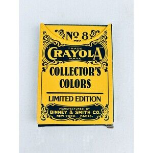 1991 Limited Edition No. 8 Crayola Collectors Color Crayons - Binney & Smith‎ Co